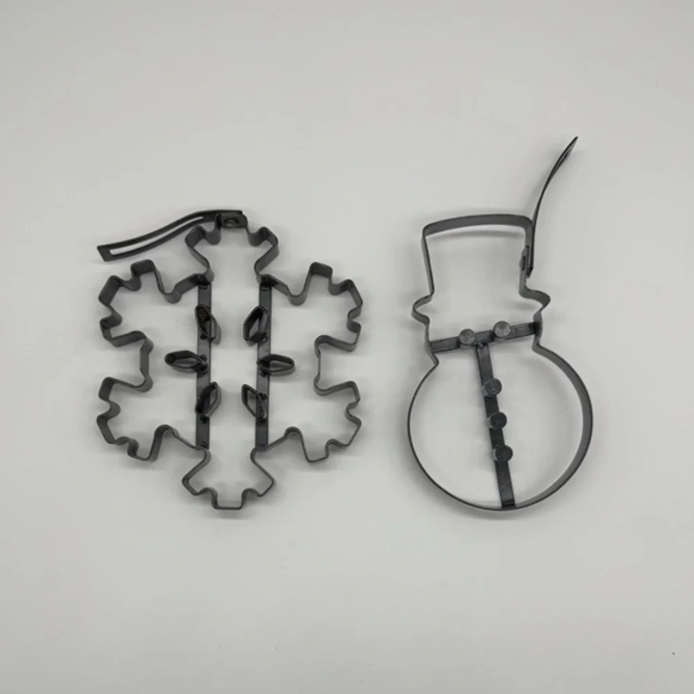 Williams Sonoma Winter Snow Pancake Molds - Snowflake and Snowman